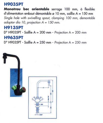 Monotrou-bec-orientable